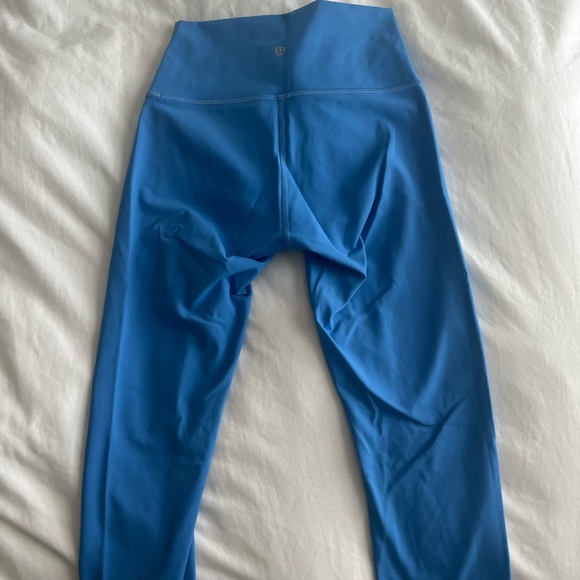 Lululemon blue Nile wunder under leggings size 4 - Picture 2 of 2